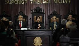 Solenidade de posse da ministra Maria Elizabeth Rocha, primeira mulher a comandar o Superior Tribunal Militar José Cruz/Agência Brasil
