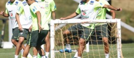 Seleção brasileira treina par amistoso contra os Estados Unidos