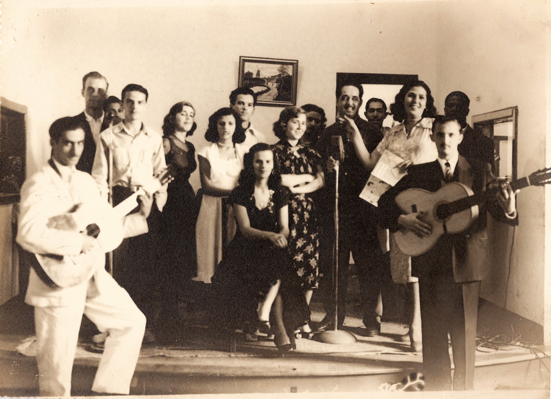 Rádio Cultura  década de 1950 (Foto: José Claret Matioli)